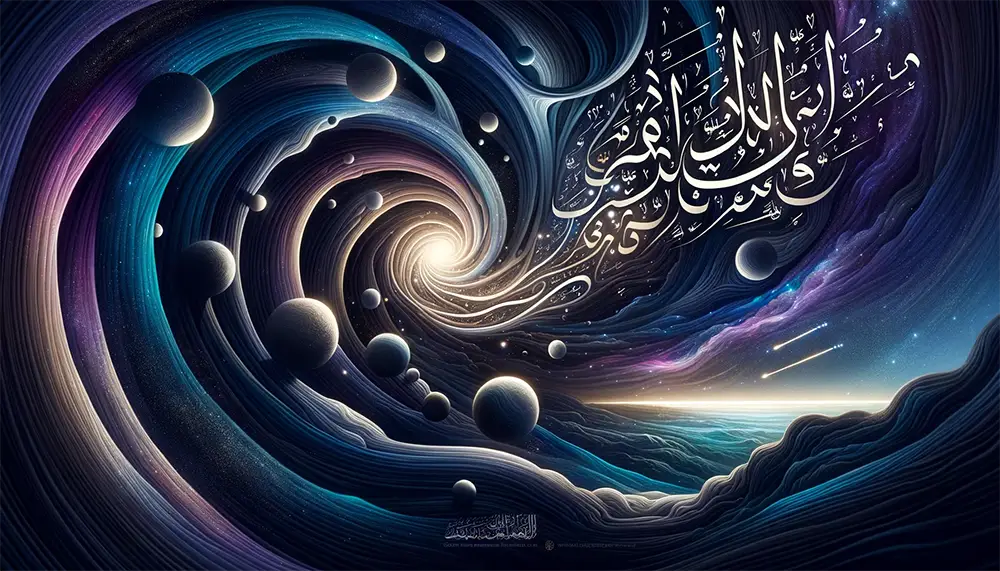 isual representation of Quran 51:47 and the expanding universe